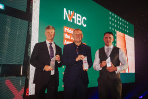 NHBC Pride in the Job Awards 2025_North East_L-R Nigel Smith, Lee Dewing, Steven Taylor